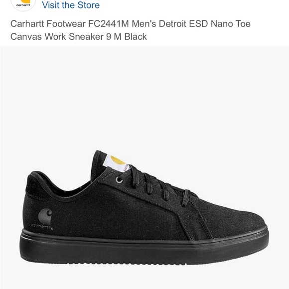 Carhartt Black Casual Sneakers - Picture 6 of 6